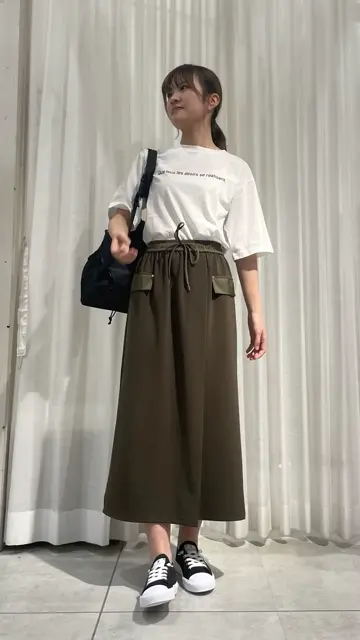【半額】 フロントタックタイトスカート スカート