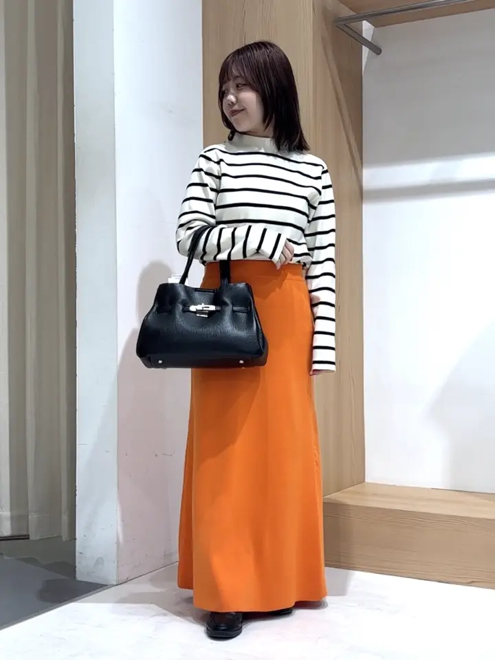ミラノリブスカート ニットスカート グリーン、オレンジ2点 2/18/2026のwakabaの投稿
