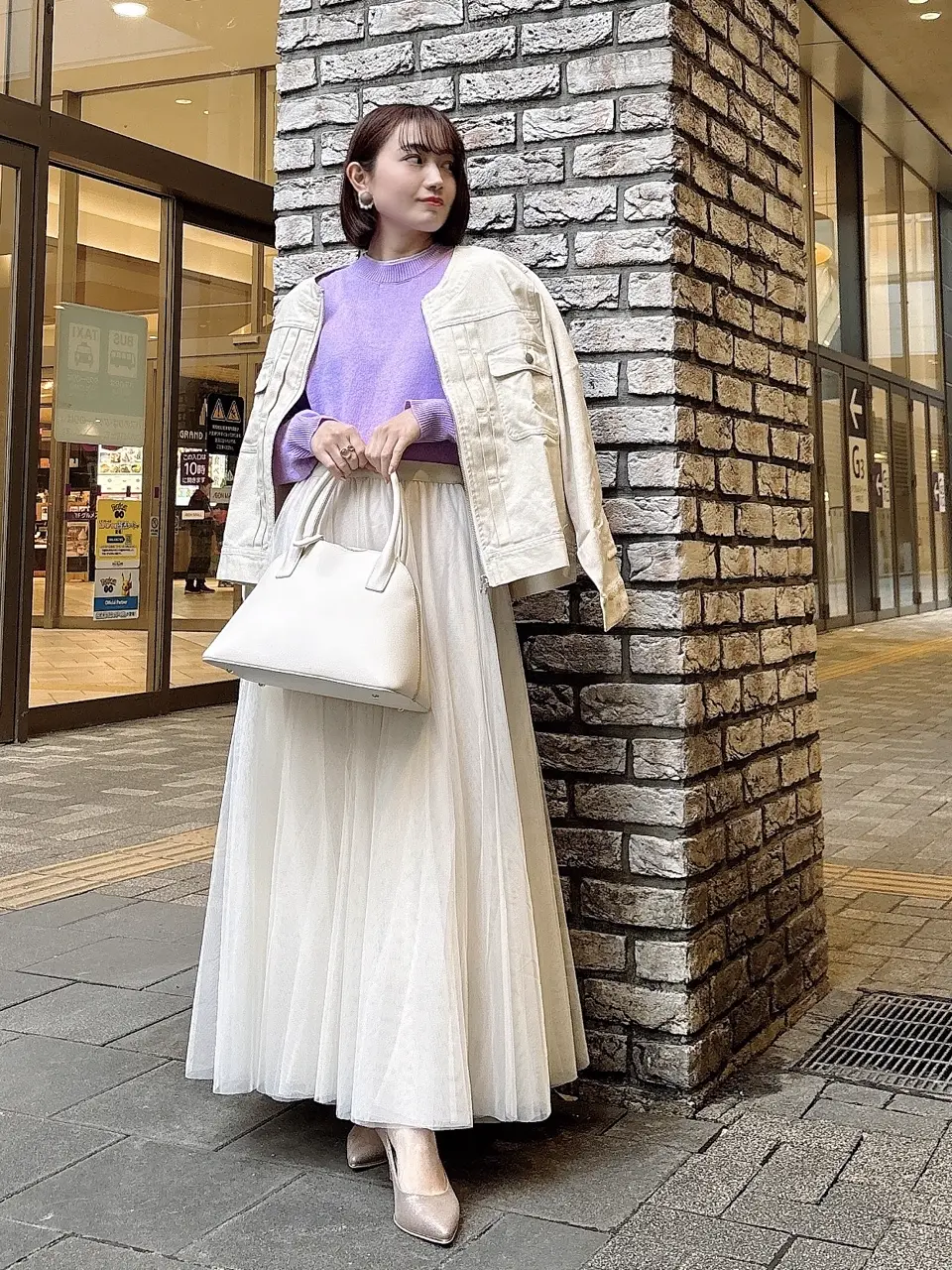 ブージュスタッフのリアル春コーデ