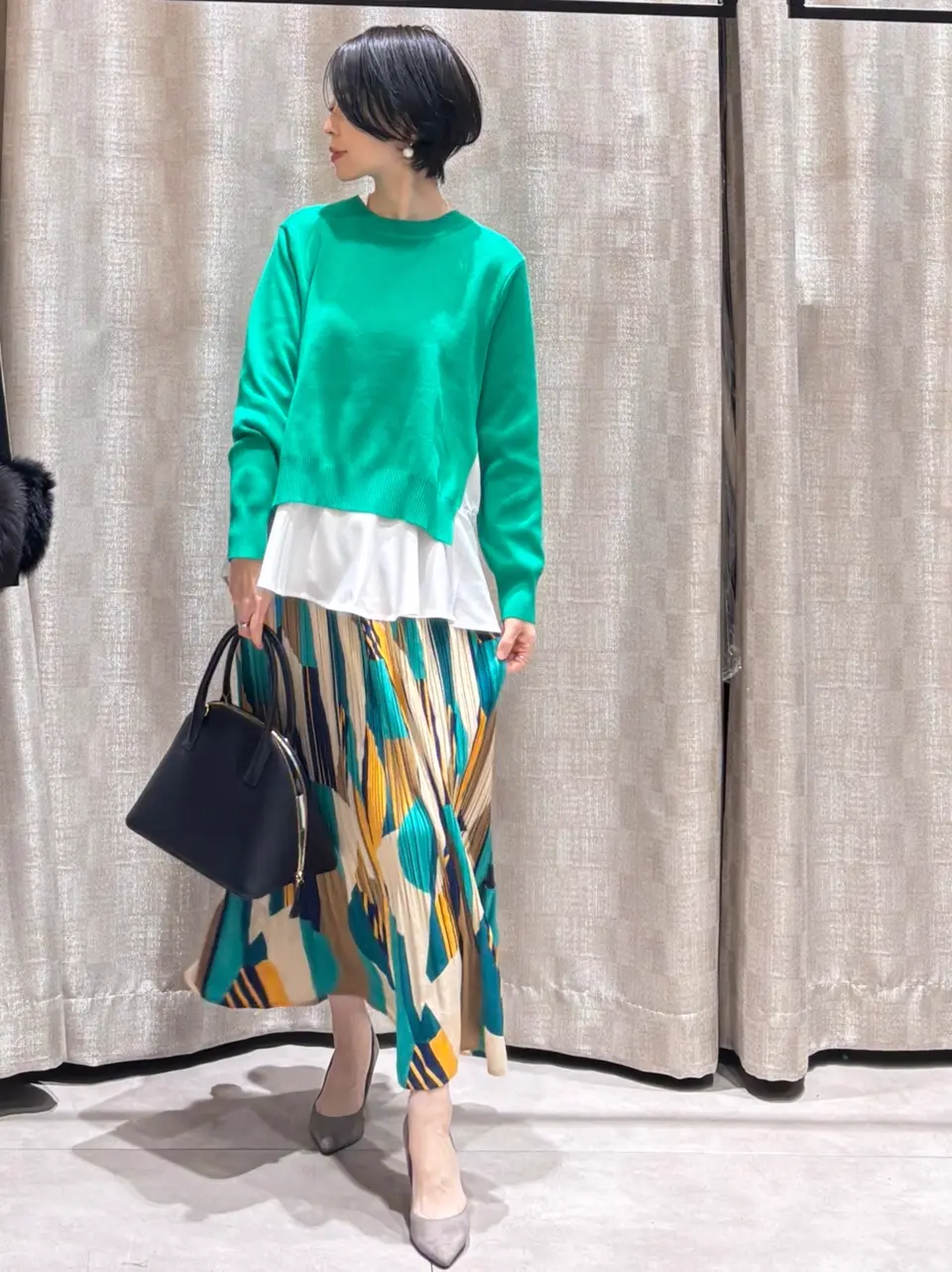 ブージュスタッフのリアル春コーデ