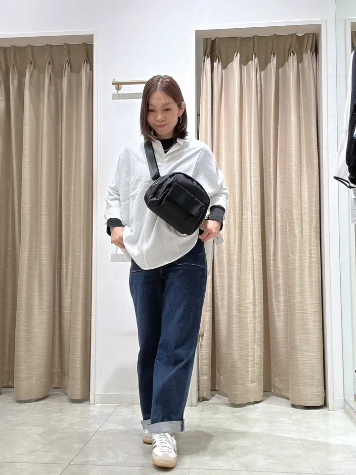 麻ライクシャツチュニック