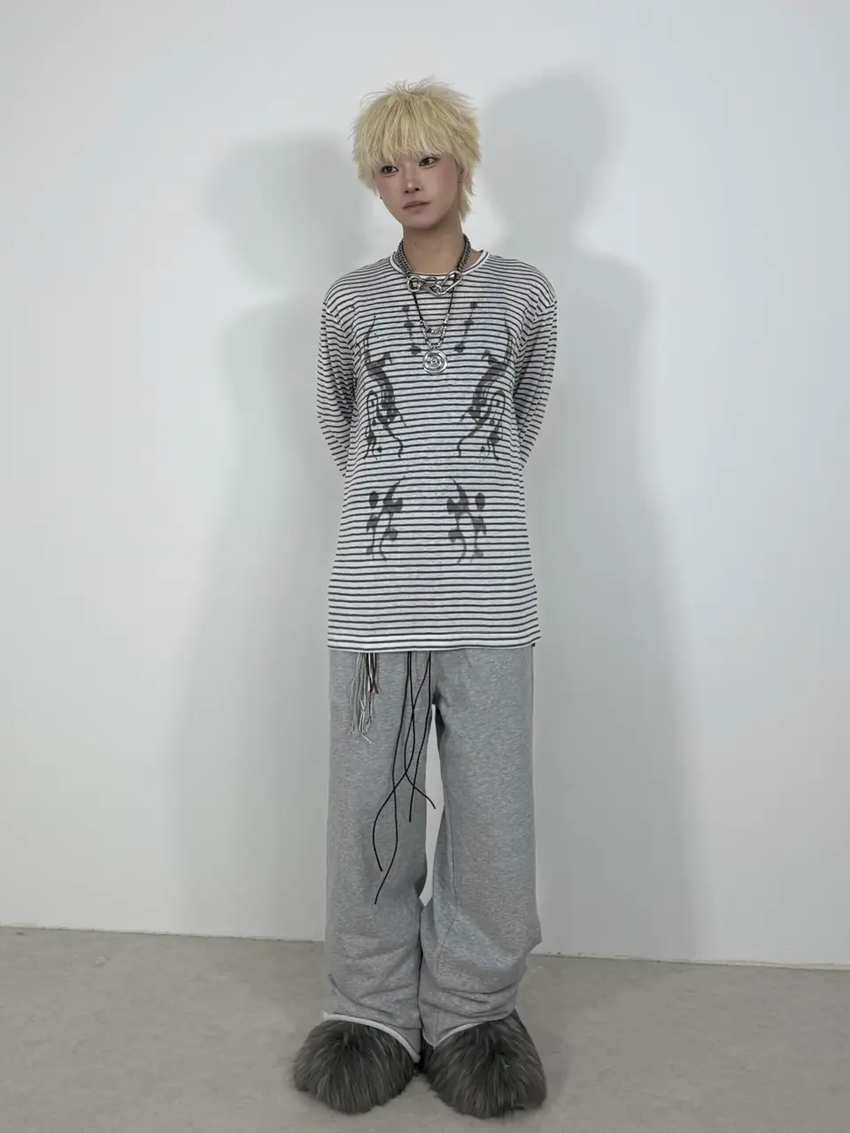 TGNS】Drawstring Sweatpants With Raw Edges – PRESSING WEB SHOP