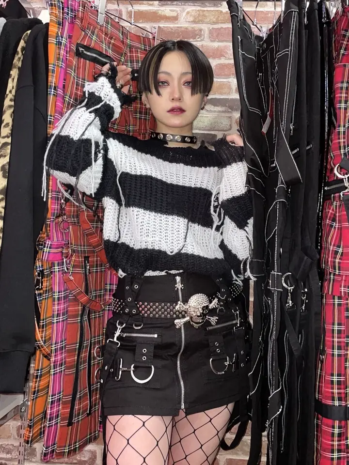 TRIPP nyc】SUPER D-RING SKIRT[AF4065] / 【トリップ エヌワイシー】D