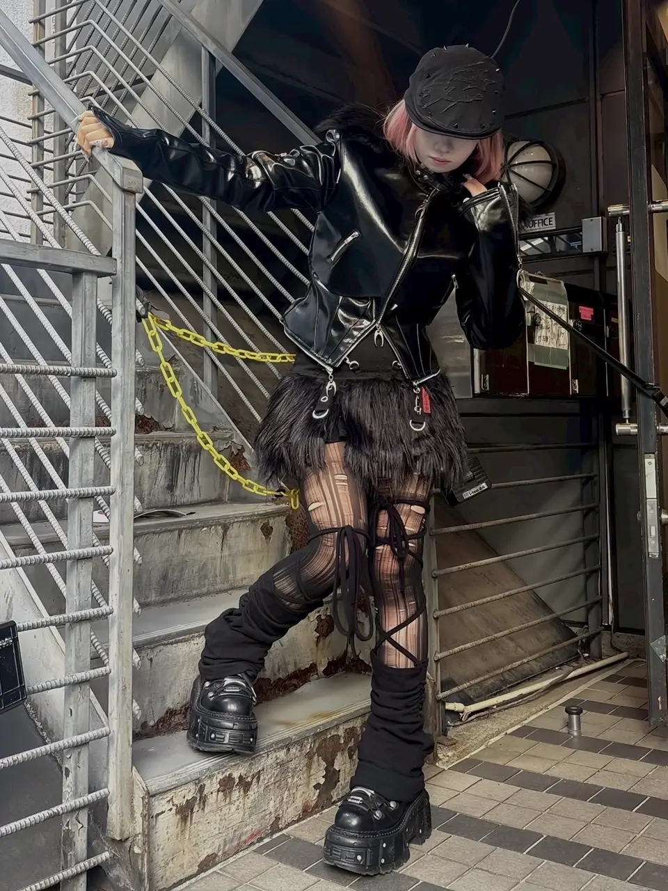 TRIPP nyc】FUR-TASTICS SKIRT[IO4660] / 【トリップ ニューヨーク