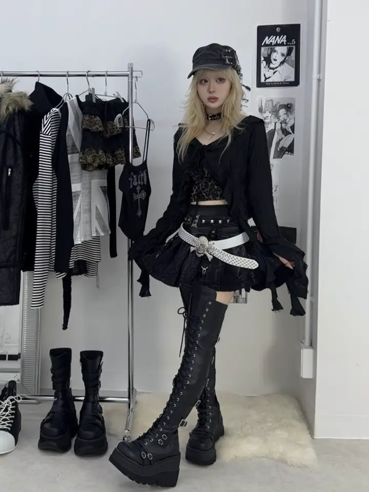 TRIPP nyc】PEACE PLEATED SKIRT[IO8188] – PRESSING WEB SHOP