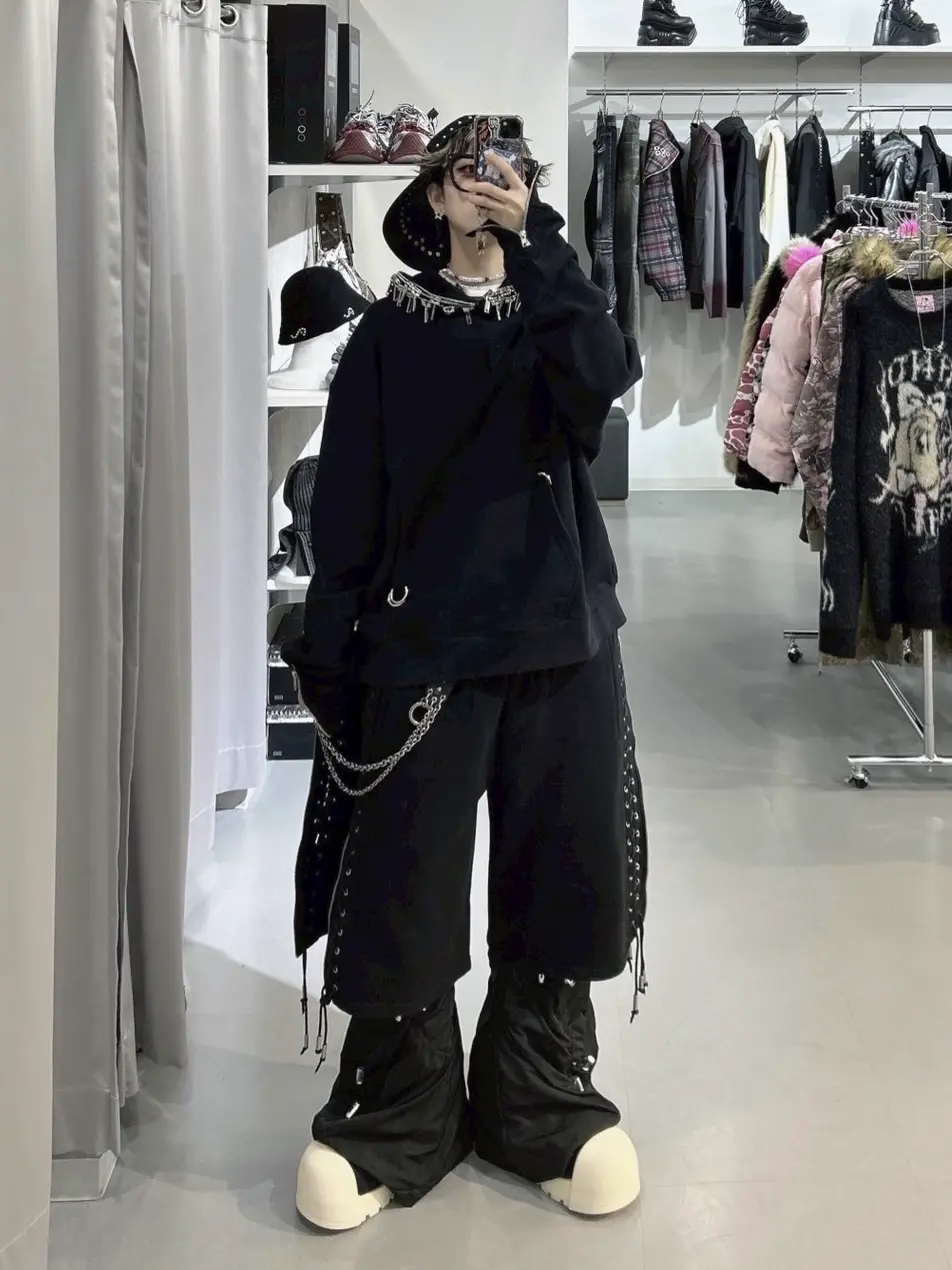 DIG YOUR OWN GRAVE】LACEUPSHORTS – PRESSING WEB SHOP