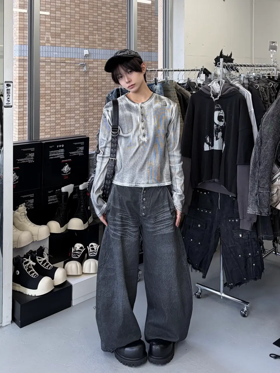 Rosen Kreuz】TIGHT RIB LONG SLEEVE – PRESSING WEB SHOP