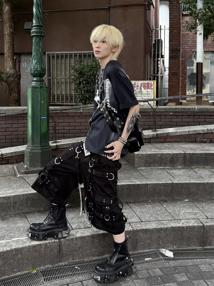 RACER WORLDWIDE】Black Button Belt – PRESSING WEB SHOP