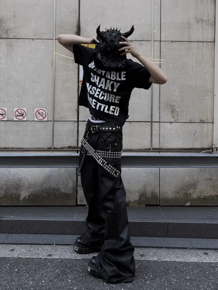 RACER WORLDWIDE】Black Button Belt – PRESSING WEB SHOP