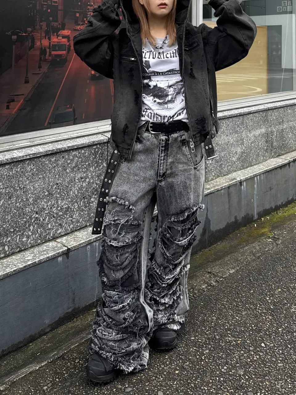 DIG YOUR OWN GRAVE】DENIM HOOD JKT – PRESSING WEB SHOP