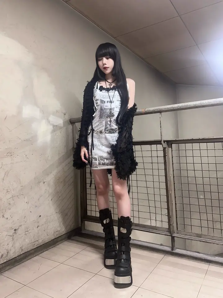 Rosen Kreuz】guilty cross leather necklace – PRESSING WEB SHOP