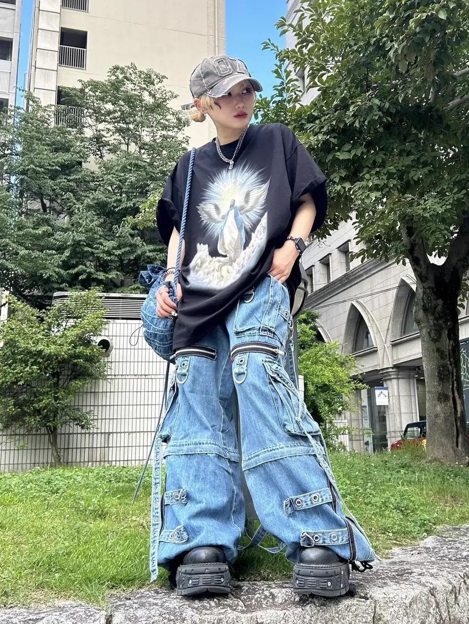 TRIPP nyc】X STRAP DARK STREET DENIM PANT[JM7144M] – PRESSING WEB SHOP