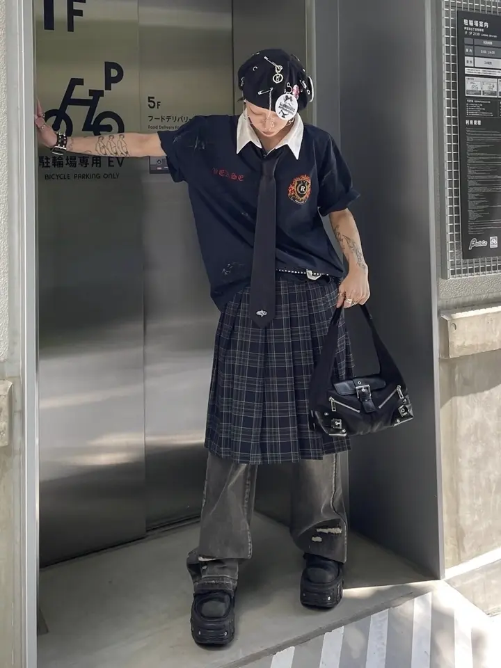 NOT KNOWING】Small Moto Hobo Bag (LEATHER) /【ノットノーイング