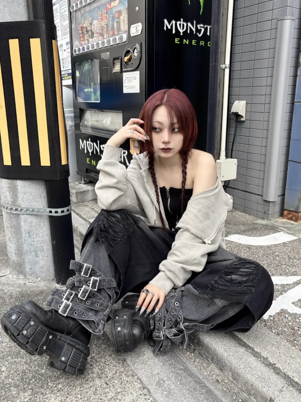 Bizarre Maiden】belt denim pants – PRESSING WEB SHOP