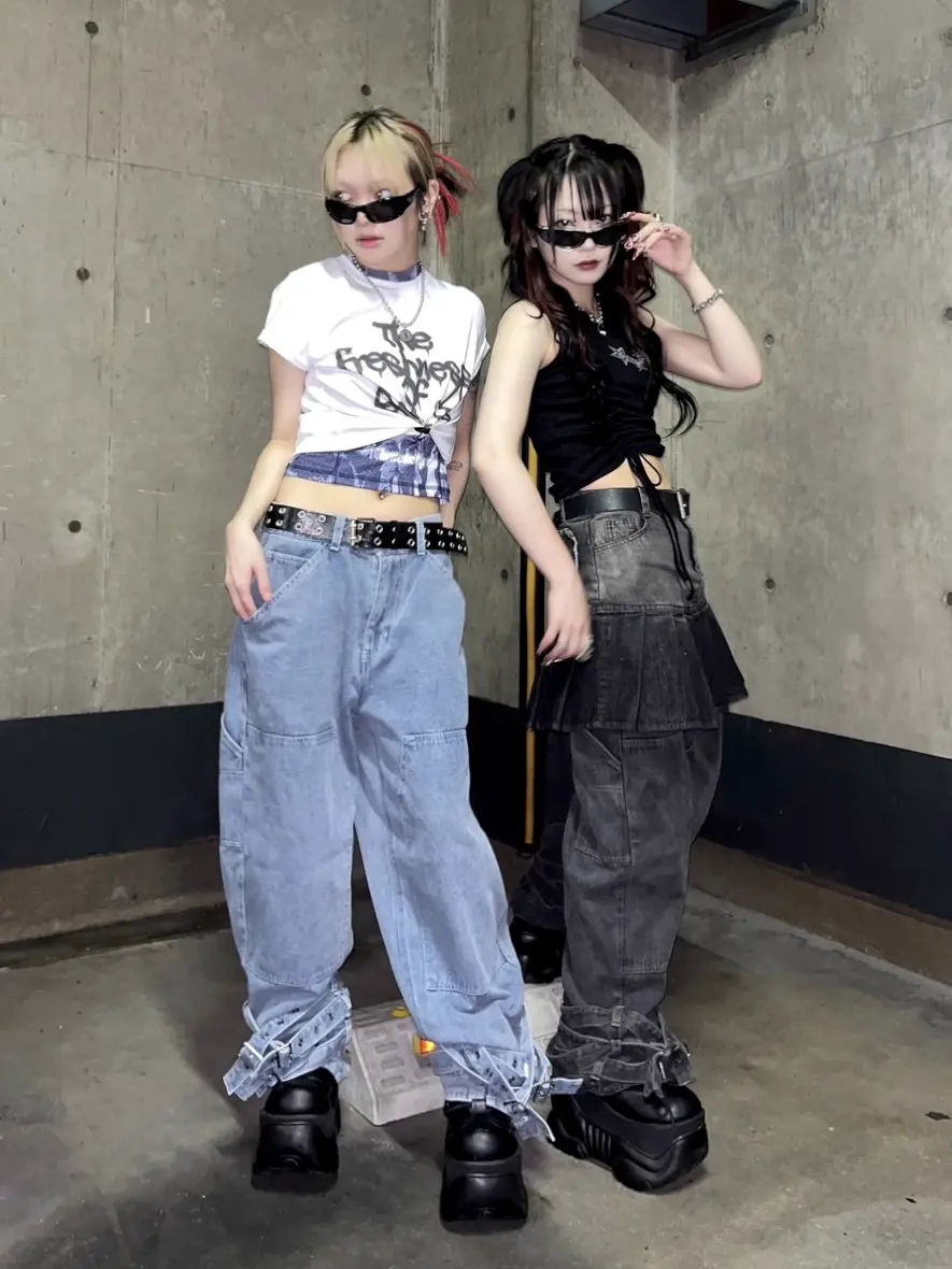 Bizarre Maiden】belt denim pants – PRESSING WEB SHOP