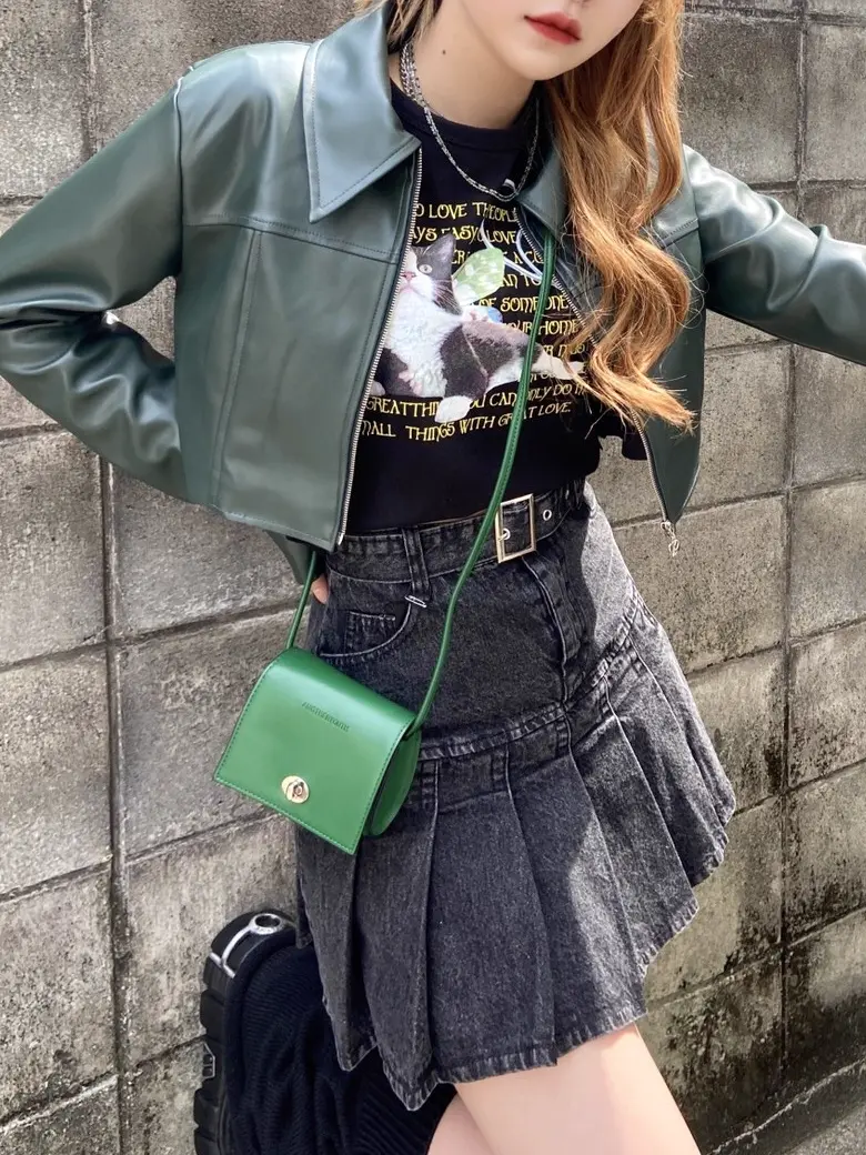 Never mind the XU】belt pleats denim skirt (2color) – PRESSING WEB