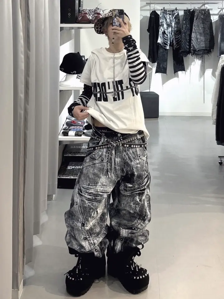 RICH】Smoke Waxed S-Wide Pants – PRESSING WEB SHOP