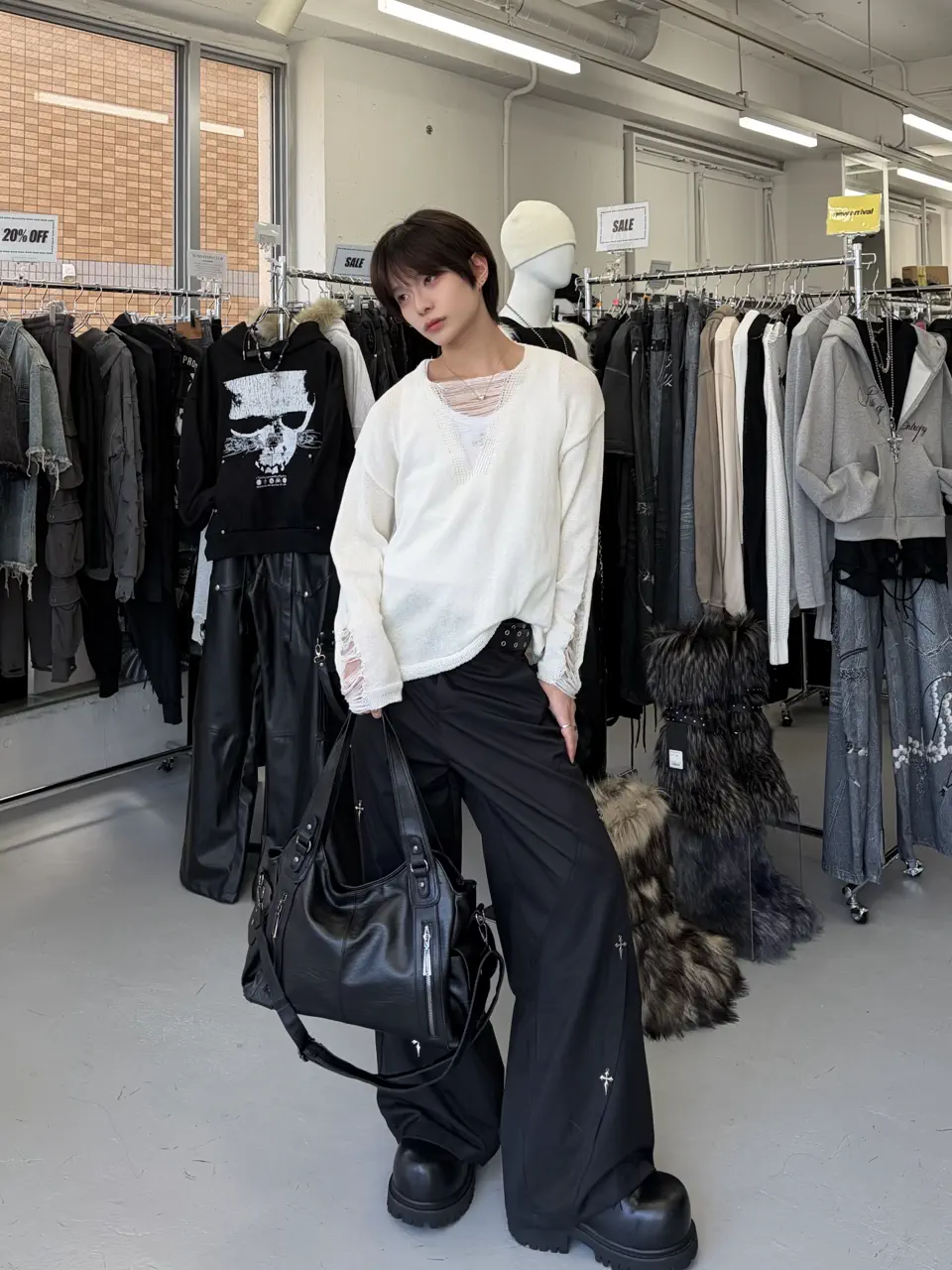 国際配送【LUV CODE】leather bag – PRESSING WEB SHOP