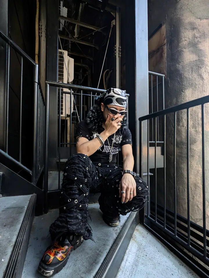 UNIZ】Chainwrape Pants – PRESSING WEB SHOP