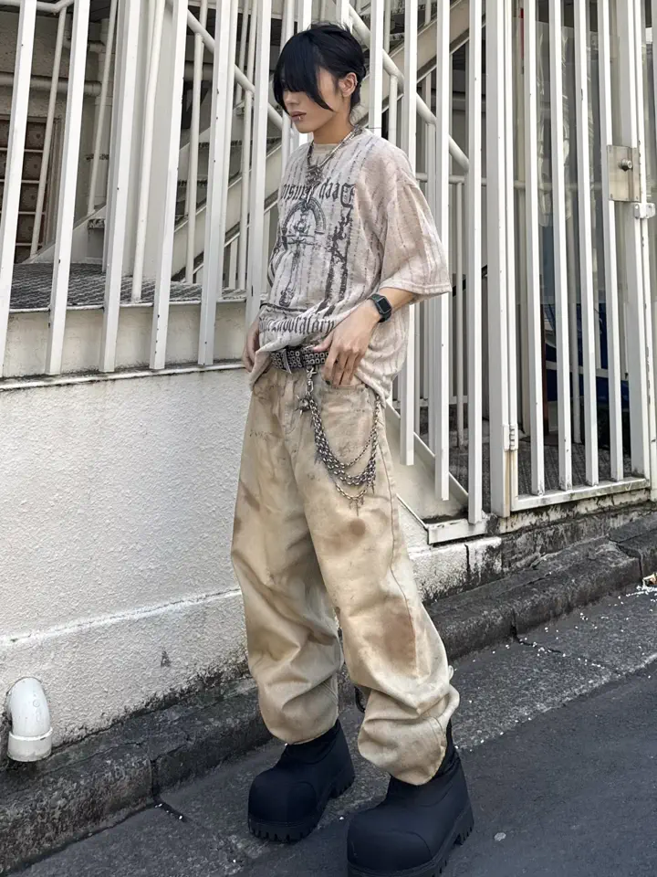 LATUI ATELIER】OAF JEANS (OLD AS FUCKBUT PROMISE IMNEW) – PRESSING