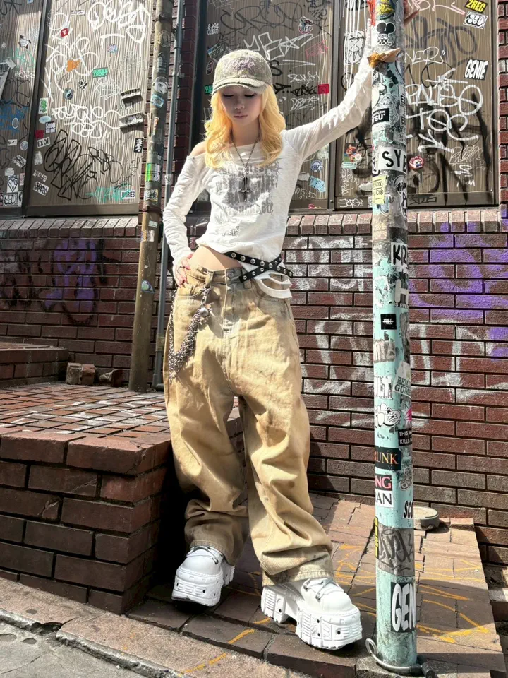 LATUI ATELIER】OAF JEANS (OLD AS FUCKBUT PROMISE IMNEW) – PRESSING