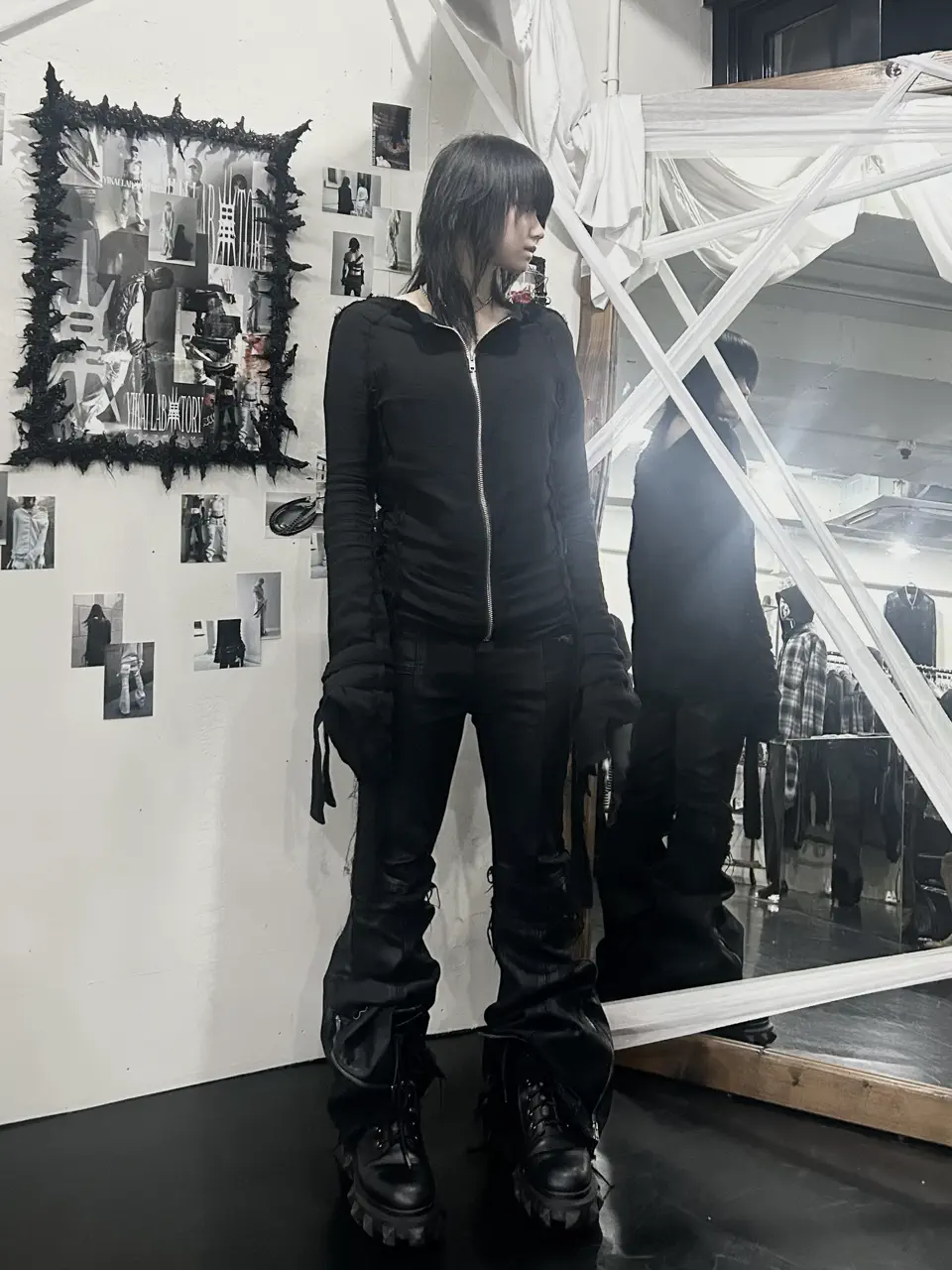 YIKAI LABORATORY】syncope waxed denim – PRESSING WEB SHOP