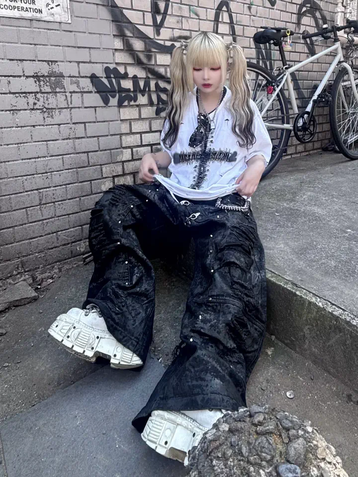 受注制【Never mind the XU】bone wallet chain – PRESSING WEB SHOP