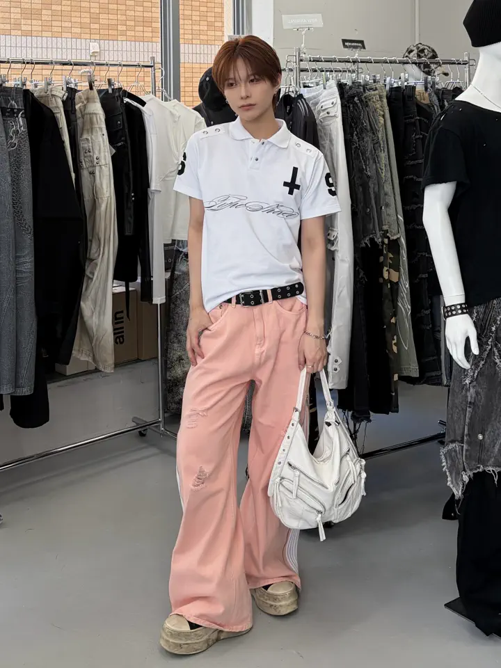 Cozy world Wide】CZ SRT 2.0 PINK WASHED JEANS – PRESSING WEB SHOP