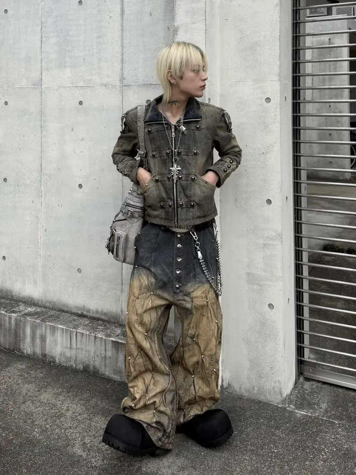 受注制【Never mind the XU】bone wallet chain – PRESSING WEB SHOP