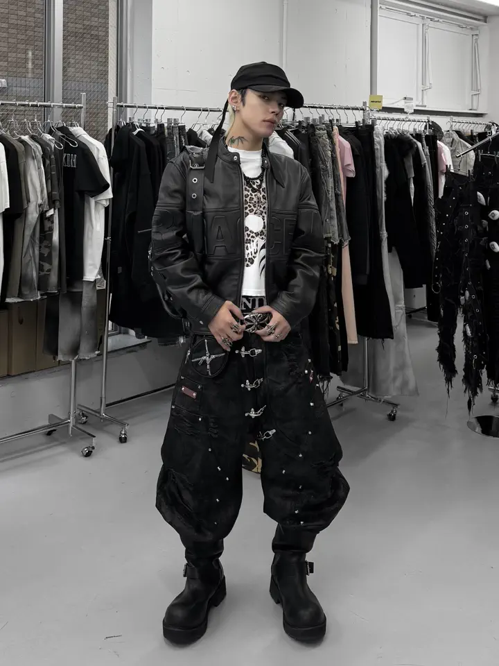 受注制【Never mind the XU】leather eyelet belt bag – PRESSING WEB SHOP