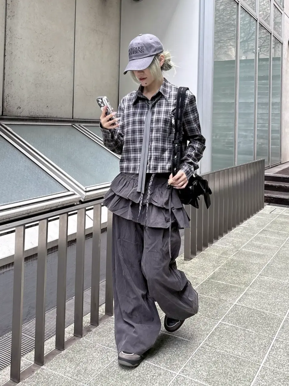 nmtc +】frill layered 2way pants / 【エヌエムティーシープラス
