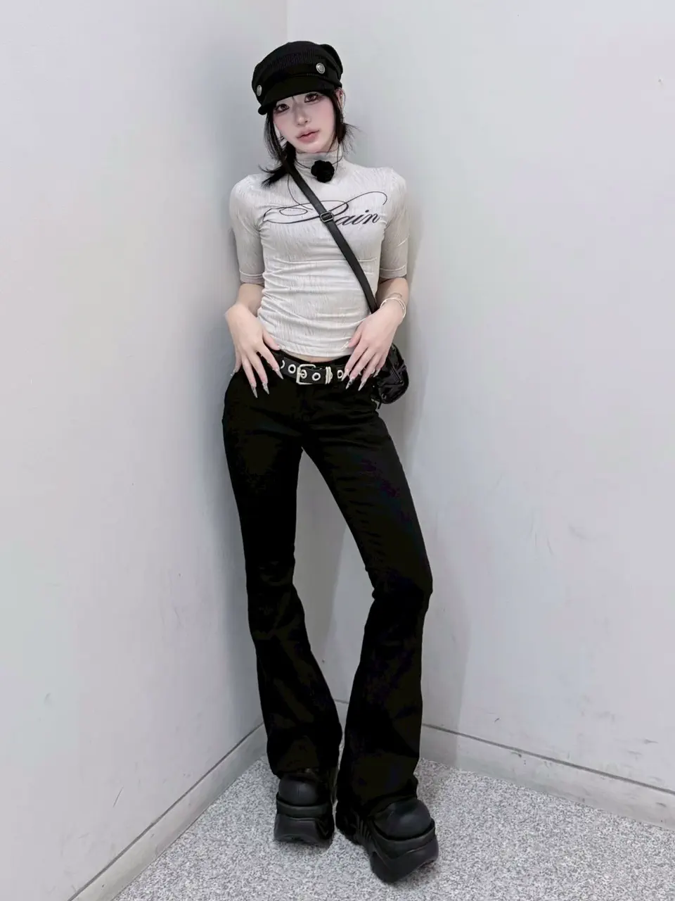 bonnae】Pain mock neck top – PRESSING WEB SHOP