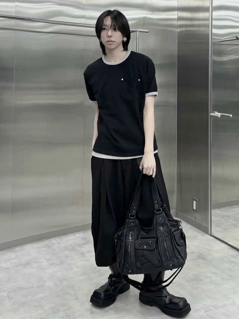 受注制【nmtc+】2way coating pocket shoulder bag – PRESSING WEB SHOP