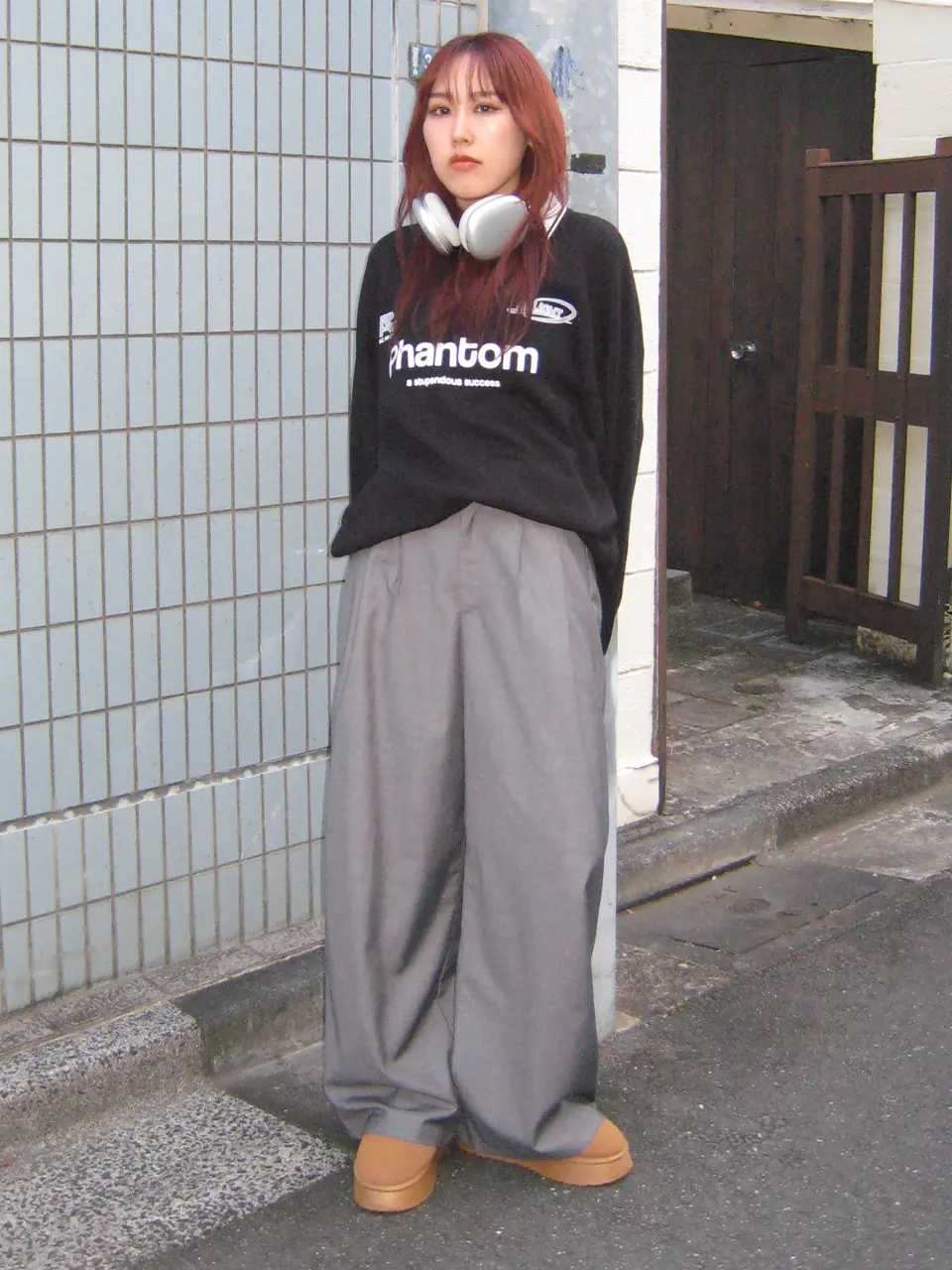 CC41 大戦　ベルテッド　ワイドスラックス CC41 大戦 ベルテッド ワイドスラックス