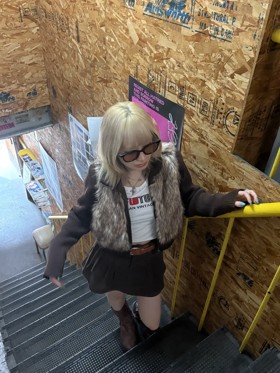 コーデュロイタックミニスカート｜ACLENT（アクレント）