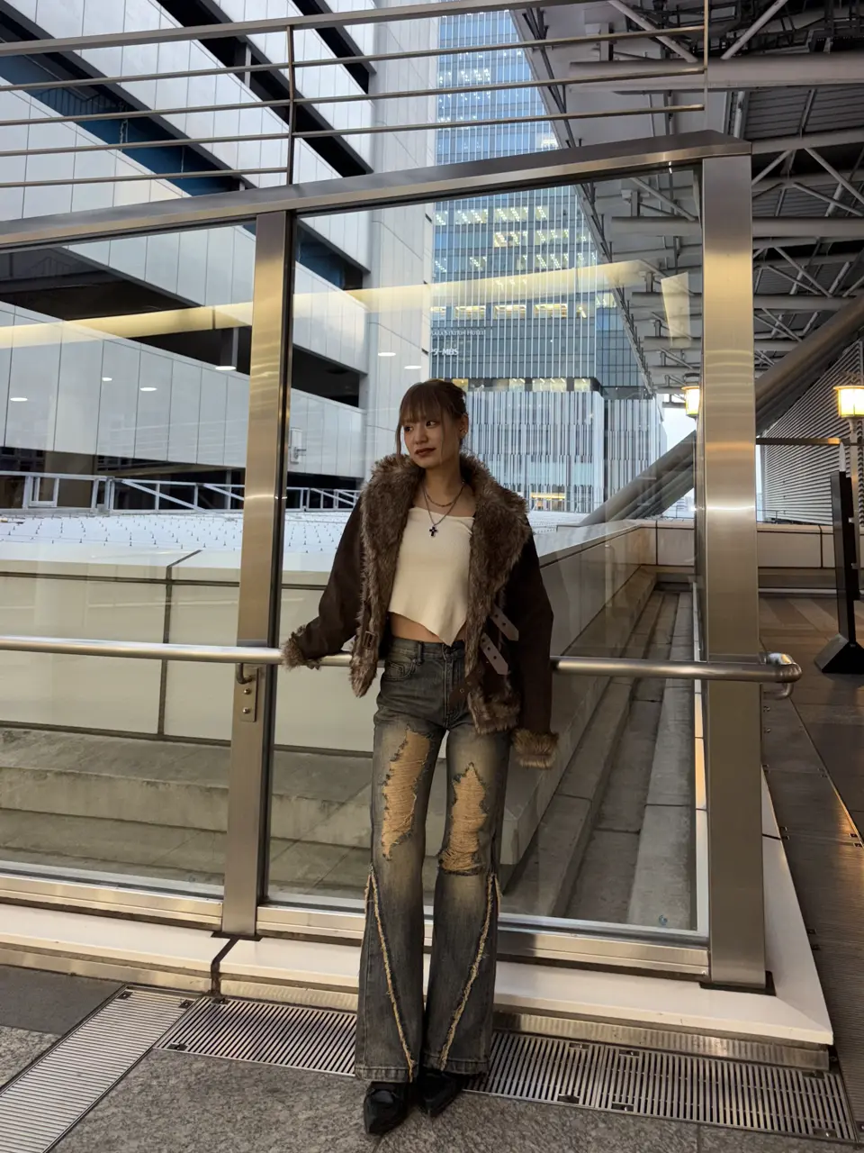 フェイクムートンファーコート｜ACLENT（アクレント）