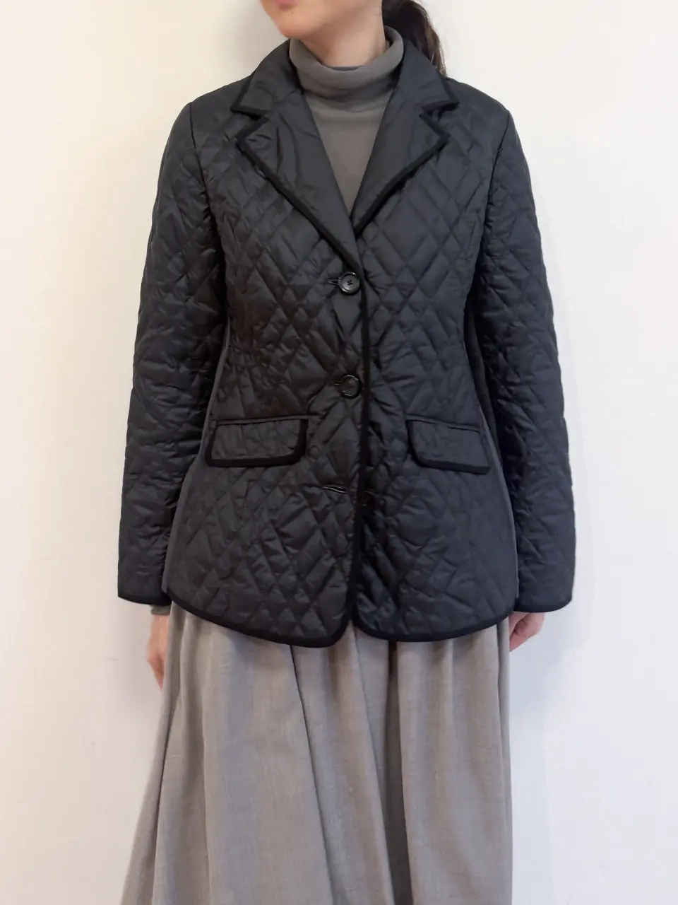 パイピング使い キルティング ダウンジャケット 通販 - ディノス