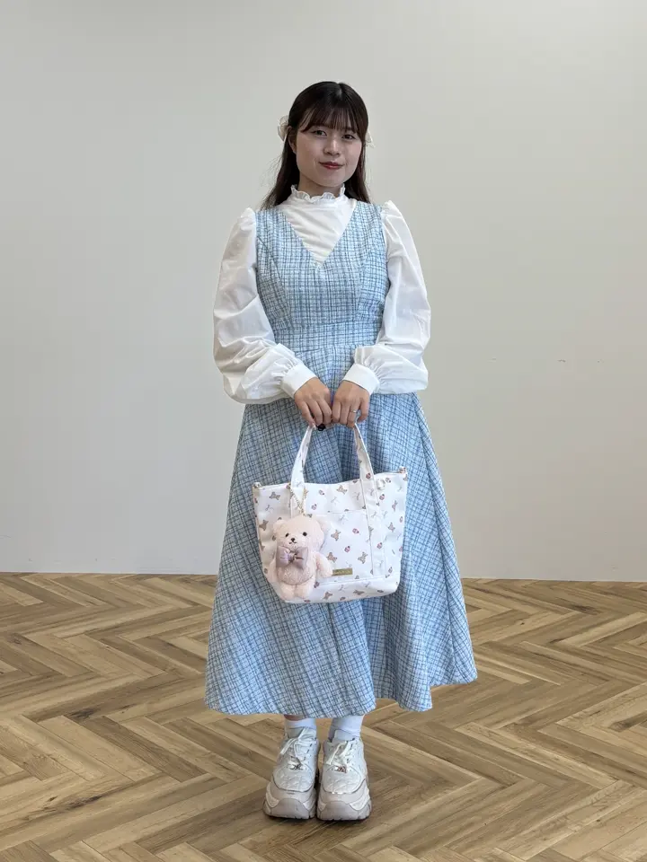 限定カラーあり】リボンベアパスケース/Maison de FLEUR（メゾン ド