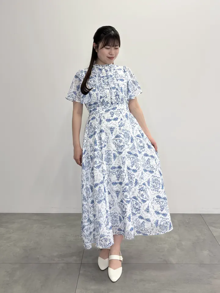 Disney princess/ジュイ柄ピンタックワンピース/Areeam(アリーム)の Disney princess/ジュイ柄ピンタックワンピース/Areeam(アリーム)の
