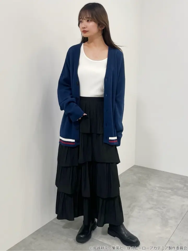 雄英高校ジャージ イメージ カーディガン/earth music&ecology（アース