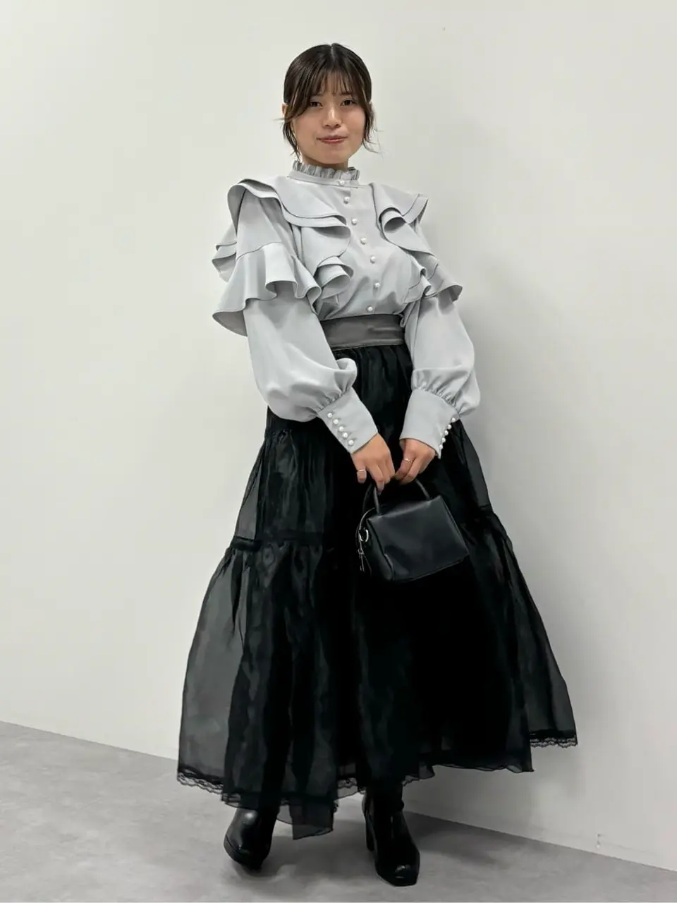 オーガンジーティアードスカート/Areeam（アリーム）のその他スカート