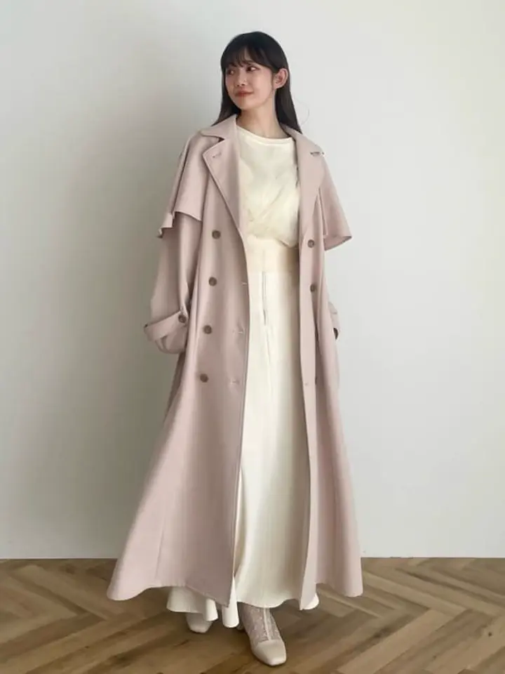 2WAYケープトレンチコート/earth music&ecology（アース ミュージック