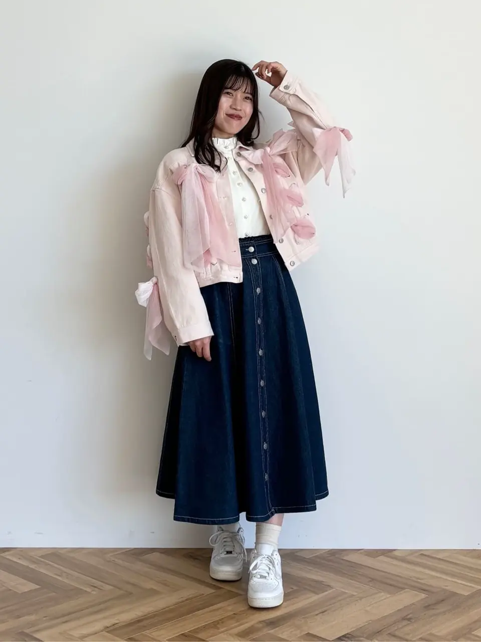 ミニー/リボンデニムジャケット/Areeam（アリーム）のその他コート