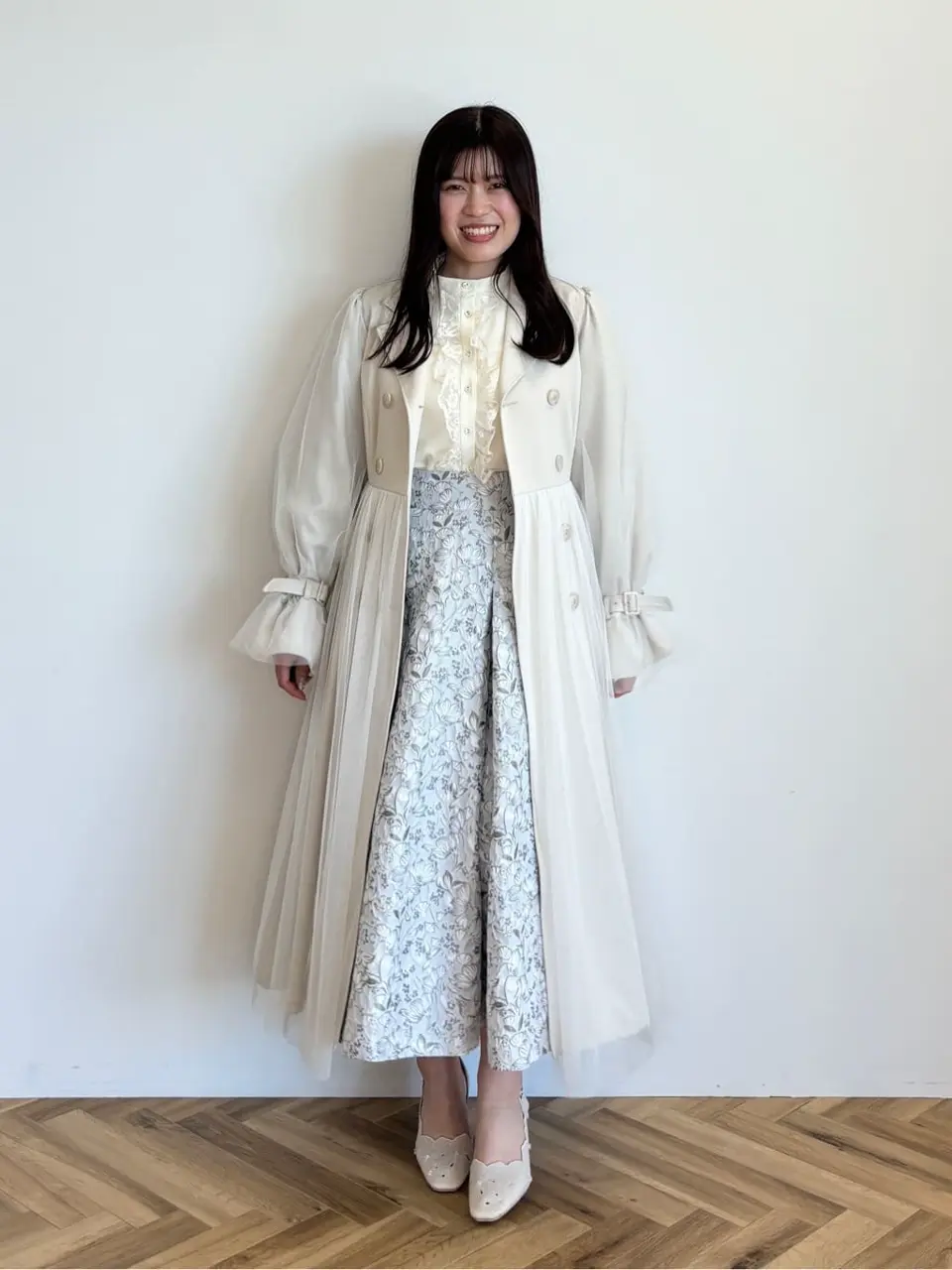 ボタニカルジャガードタックスカート/Areeam（アリーム）のその他