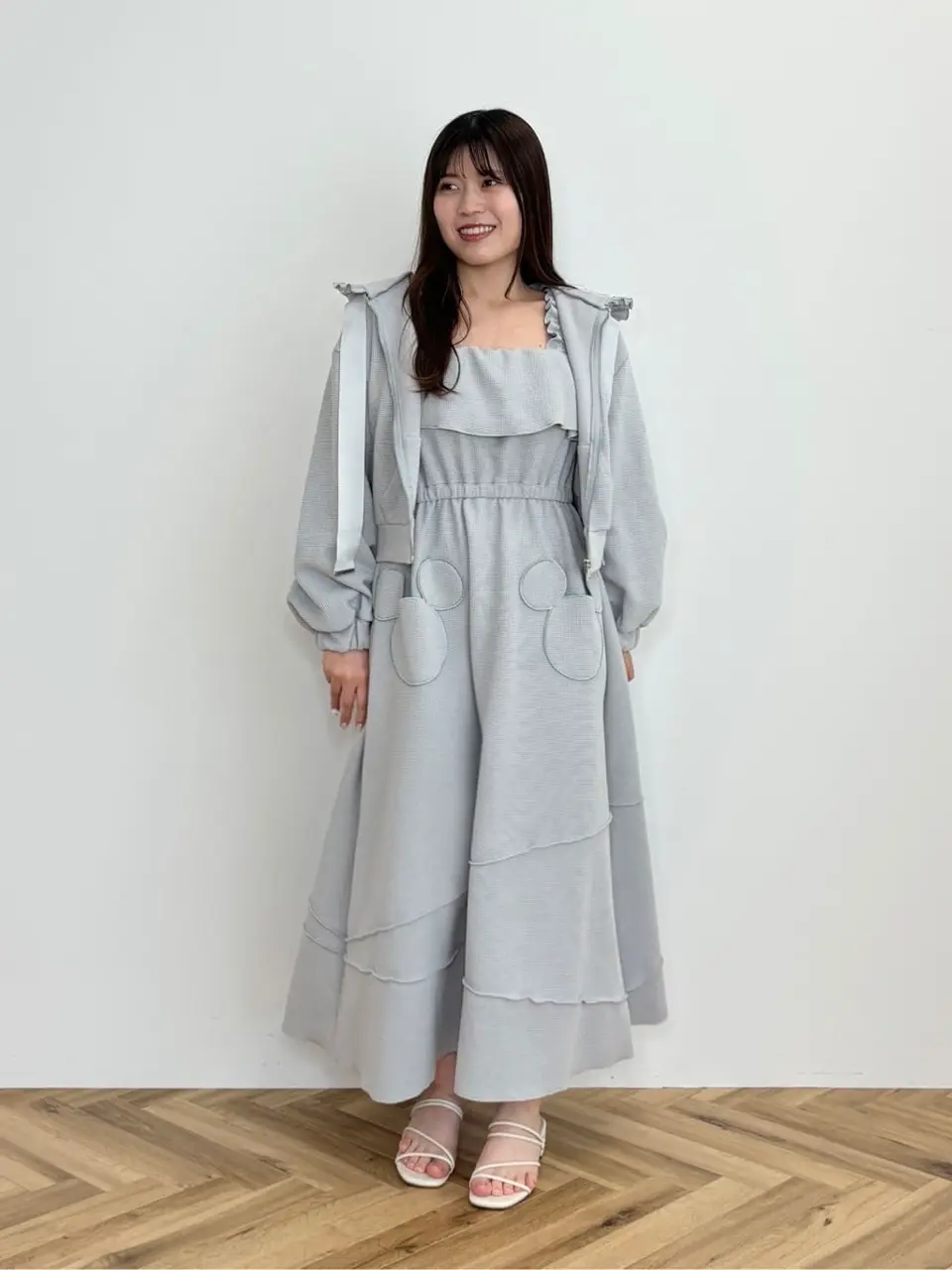 ミッキー/ワッフルパーカー/Areeam（アリーム）のスウェット・パーカー