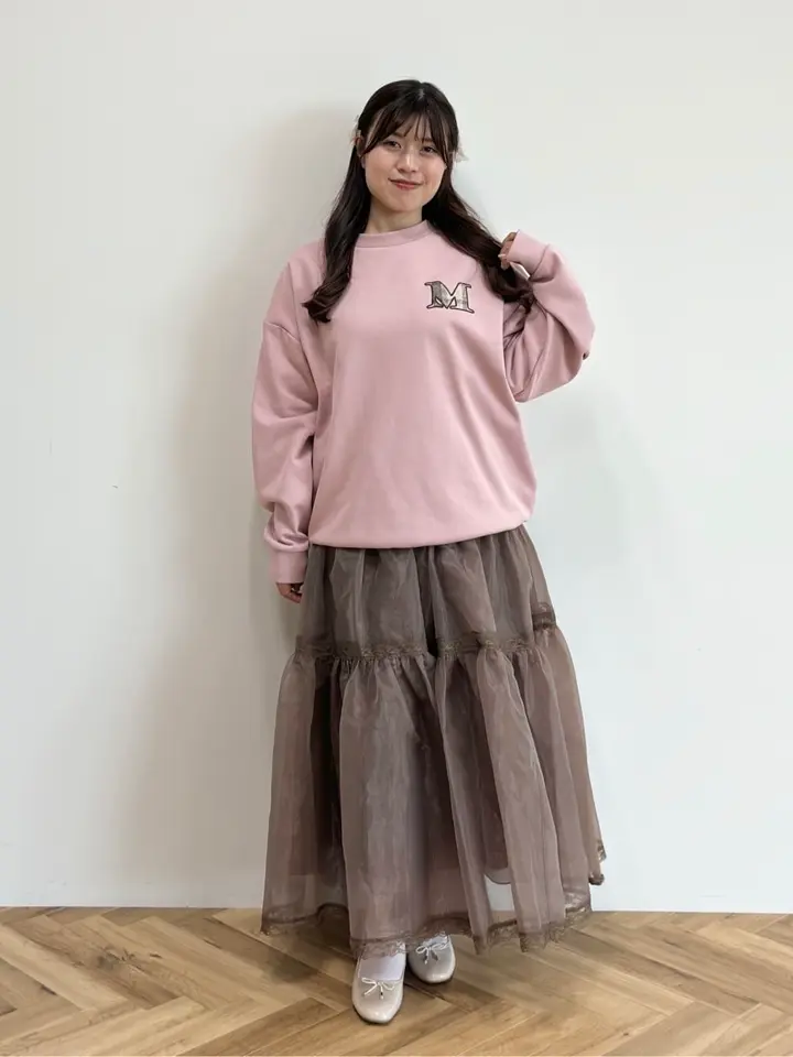 オーガンジーティアードスカート/Areeam（アリーム）のフレアスカート