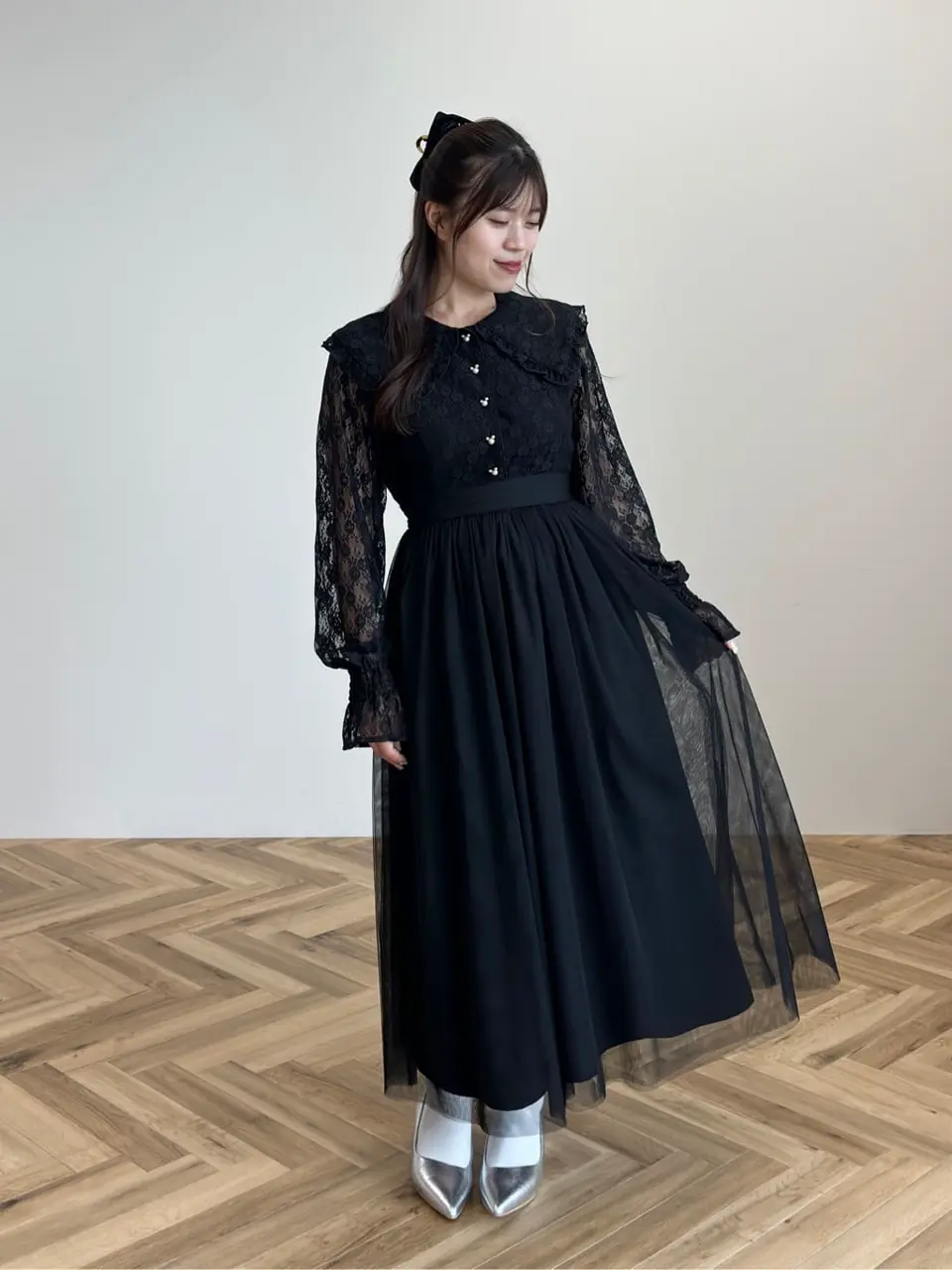 ミッキー / レース×チュールワンピース/Areeam（アリーム）のその他