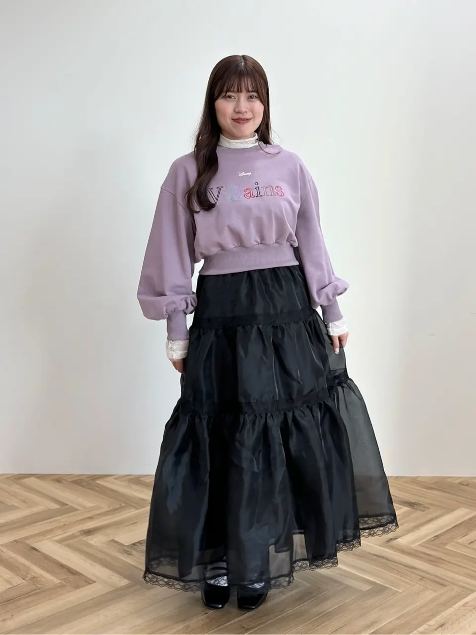 オーガンジーティアードスカート/Areeam（アリーム）のフレアスカート