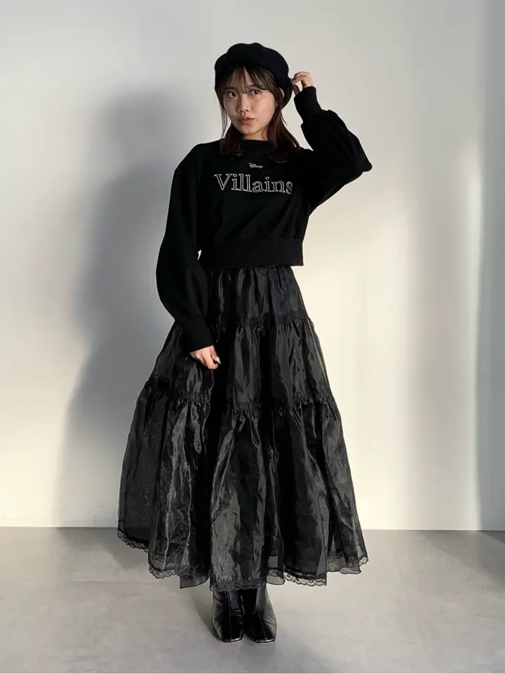 オーガンジーティアードスカート/Areeam（アリーム）のフレアスカート