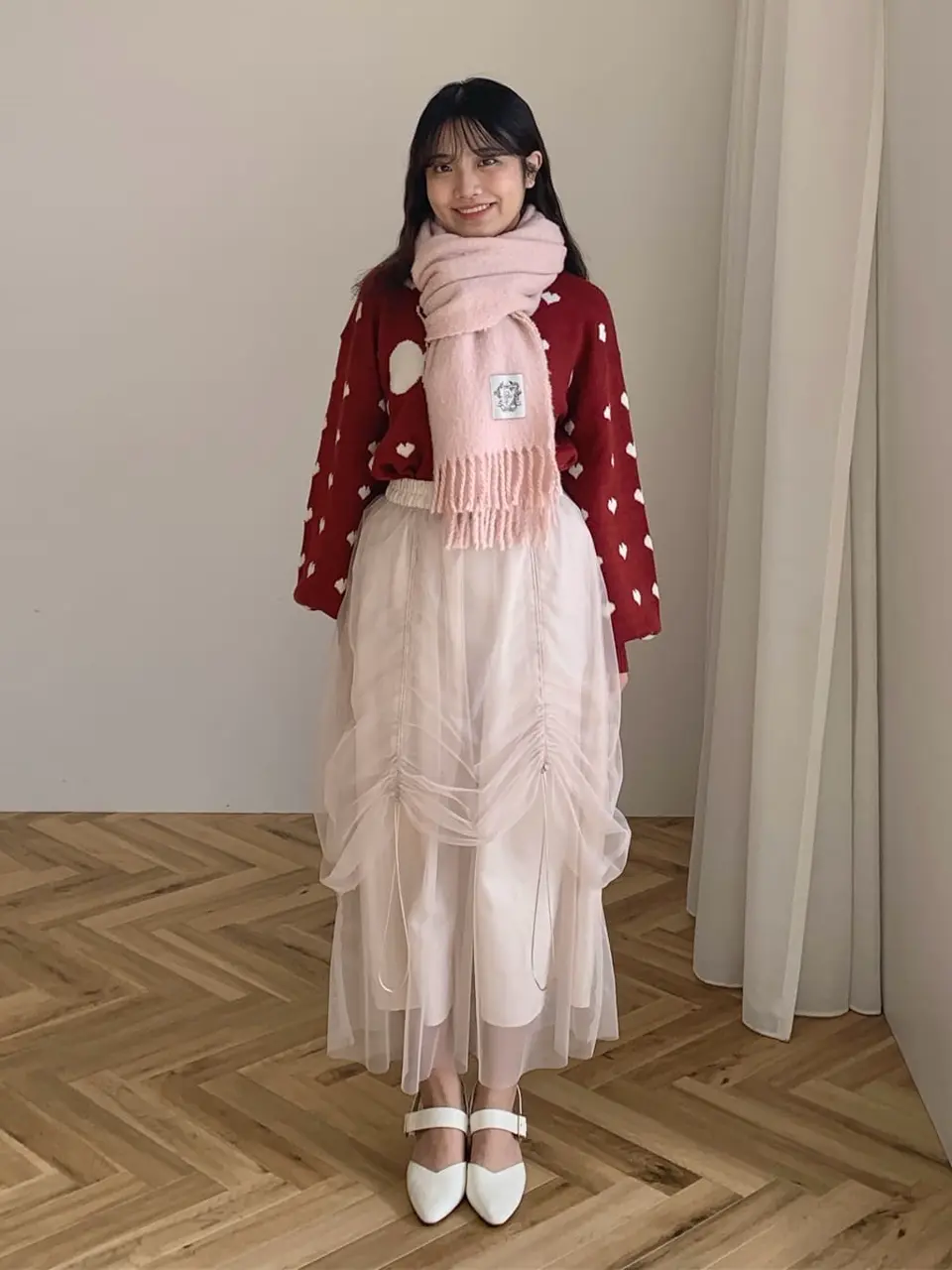 ミニー/ジャガードニットプルオーバー/Areeam（アリーム）のニット